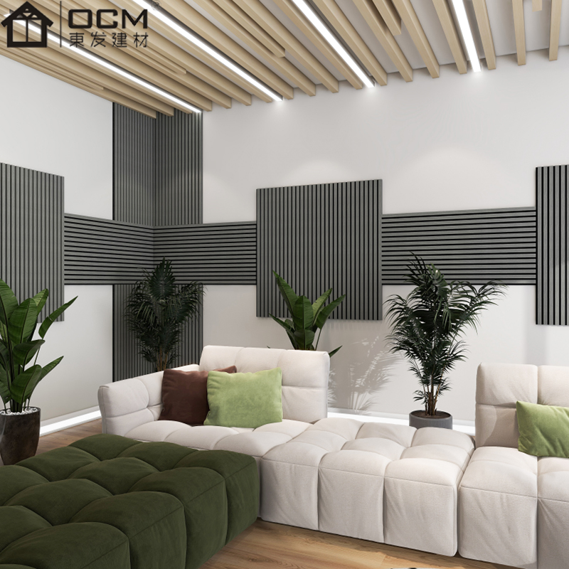 Wholesale Fireproof Acoustic Grille Panels Office/Hotel Wall/Ceiling Soundproofing Custom Sizes Free Samples