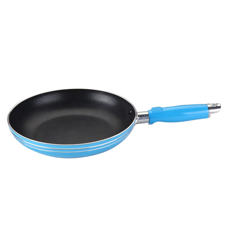 Aluminum Non-Stick Coating Kitchen Cooking Pan Light Blue Frying Pan