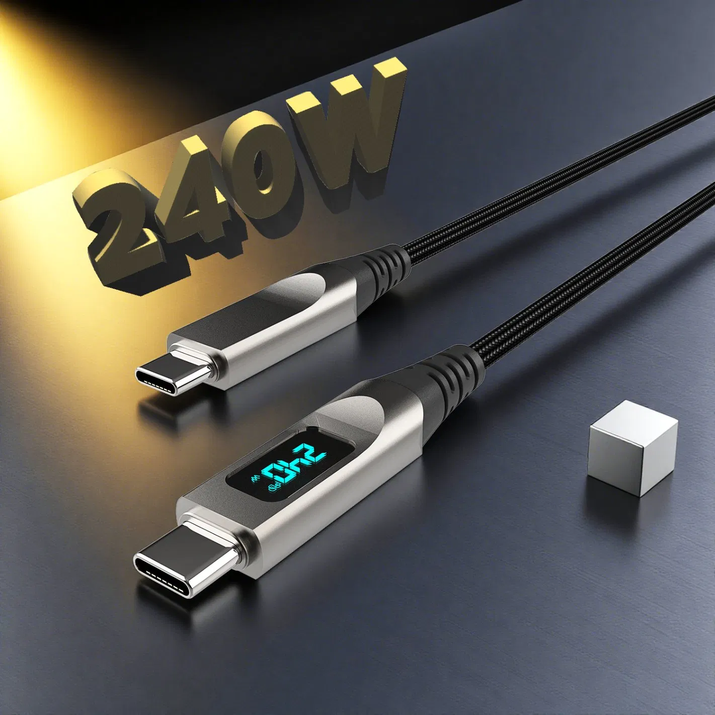 Кабель Type-C 240W для быстрой зарядки