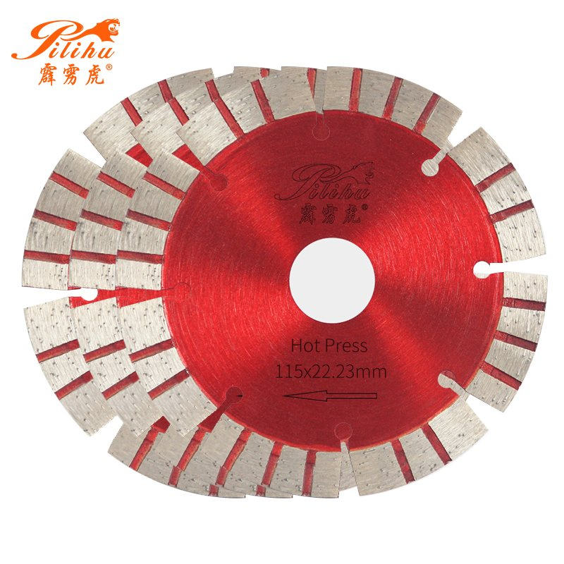 Алмазный сегментный пильный диск для камня и бетона