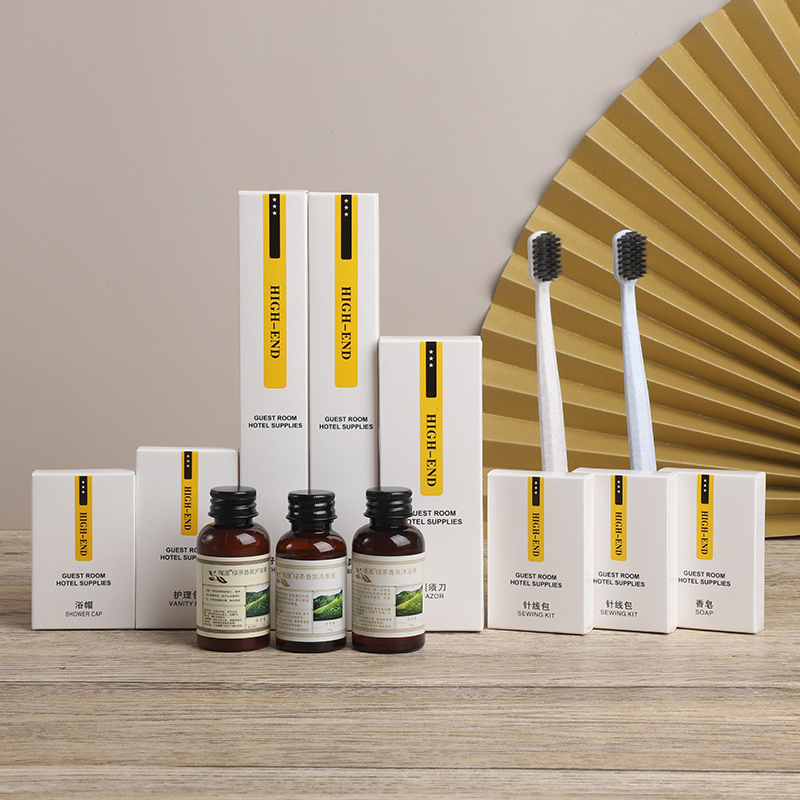 Travel-Friendly Hotel Toothbrush with Mini Toothpaste Dental Kit