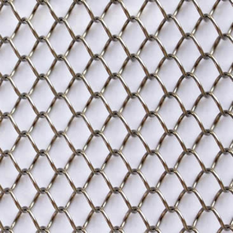 Aluminum Golden Metal Coil Curtain for Architectural Decor