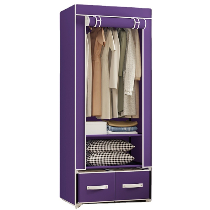 Assemble and Store Sturdy and Durable Household Dormitory Simple Wardrobe
