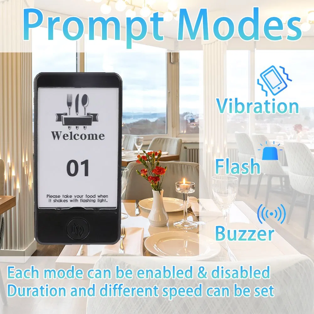 Buzzer Calling System 24 Pagers for Food Truck Wireless Restaurant Pager System