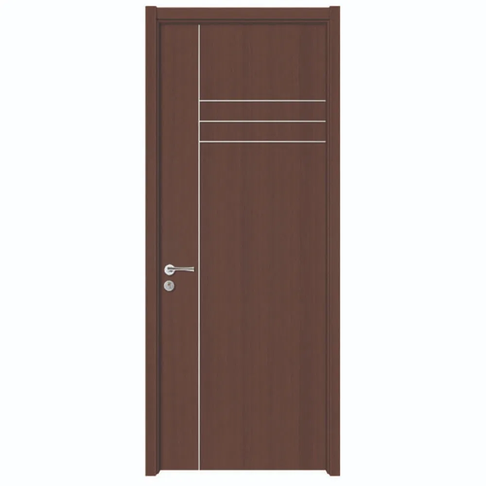 Factory Hot Sale Main Plain Internal FRP Door Skin Interior Doors with Glass Waterproof Wood Door Bedroom Solid Wooden Door
