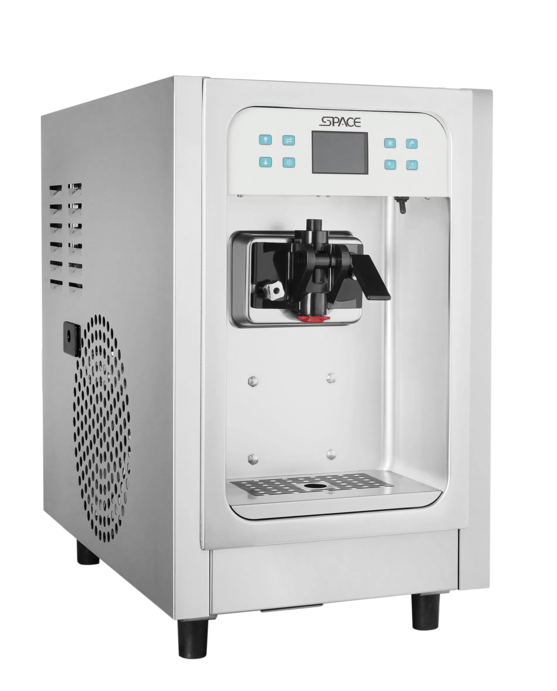 Single Head Counter Top Frozen Yogurt Maker Machine Soft Ice Cream Equipment 6218