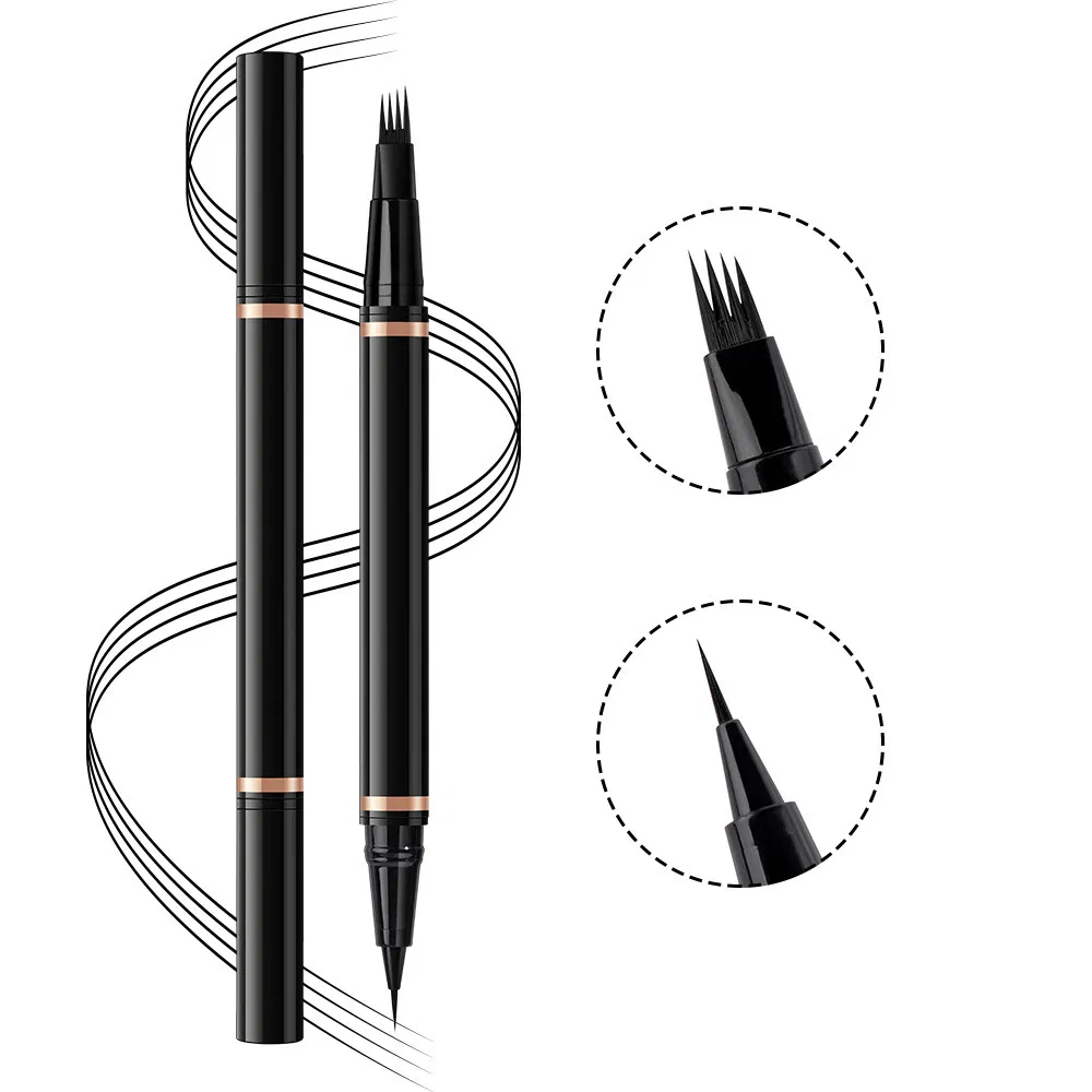 Private Label Long Lasting Eyebrow Pencil Eye Make-up Cosmetics Liquid Pen Waterproof Eyebrow Pencil Makeup
