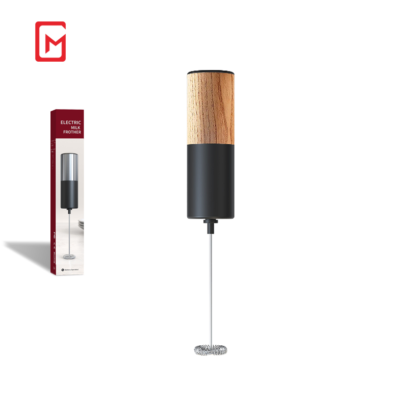 304 Stainless Steel Powerful Handheld Milk Frother for Coffee Electric Mini Milk Frother