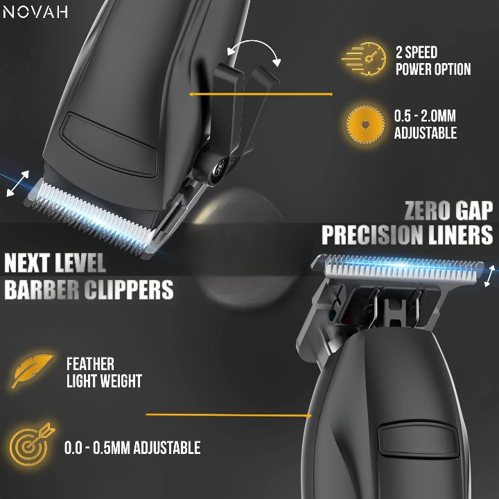 Wholesale ODM Hot Professional Barber Trimmer Cordless Haircut Kit Hair Clipper