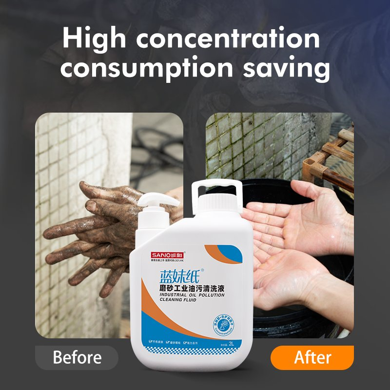 2L Frosted Bucket Hand Wash for Heavy-Duty Cleaning