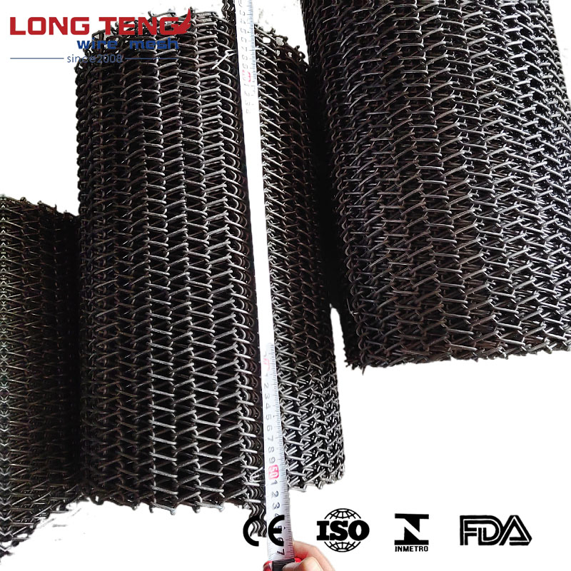 Factory Direct Sales Stainless Steel Mesh Conveyor Belt Woven Mesh Metal Belt