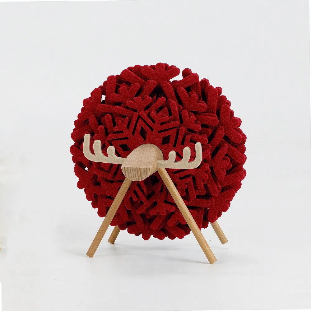 Bulk Round Eco Friendly Felt Coasters Set for Drinks Handmade Slate Table Drink Coasters for Glasses Cups