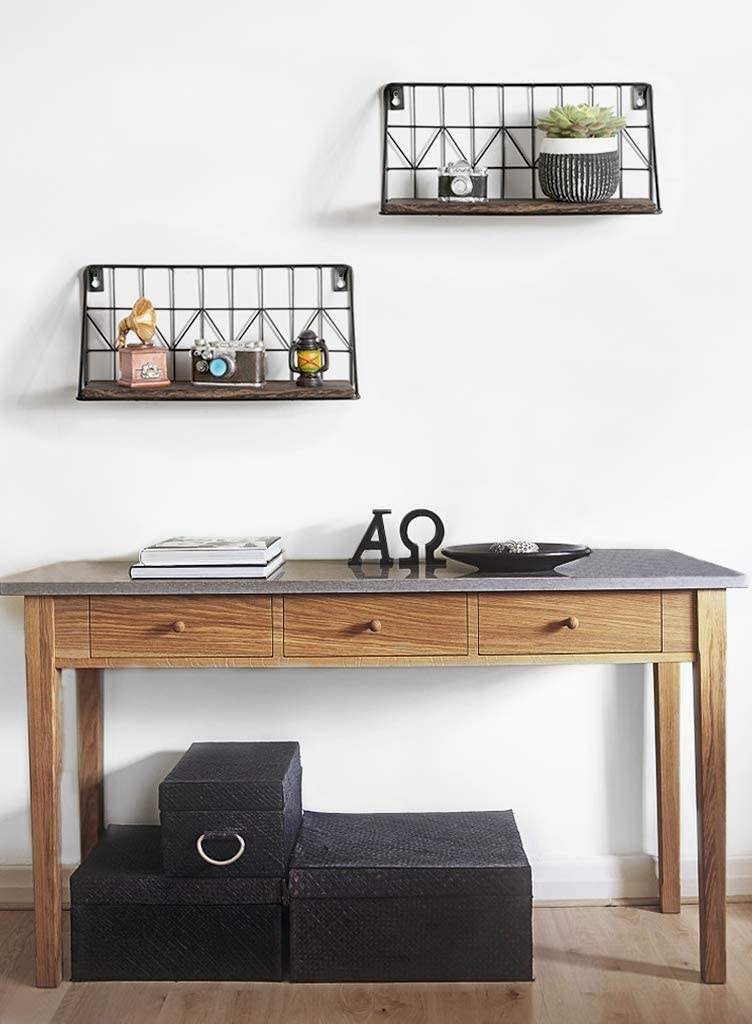 Полка-стеллаж из железного дерева для хранения