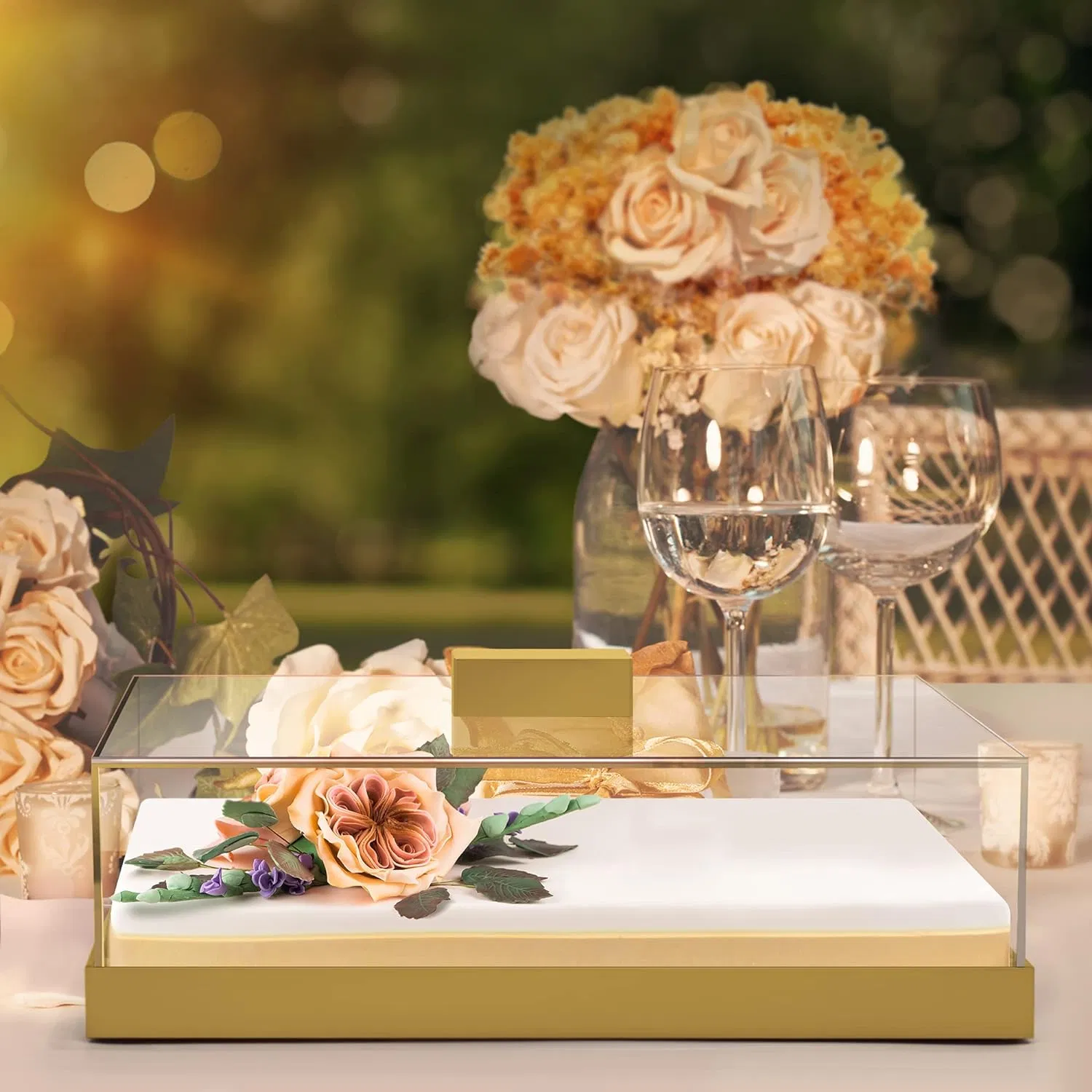 Customize Clear Acrylic Food Tray