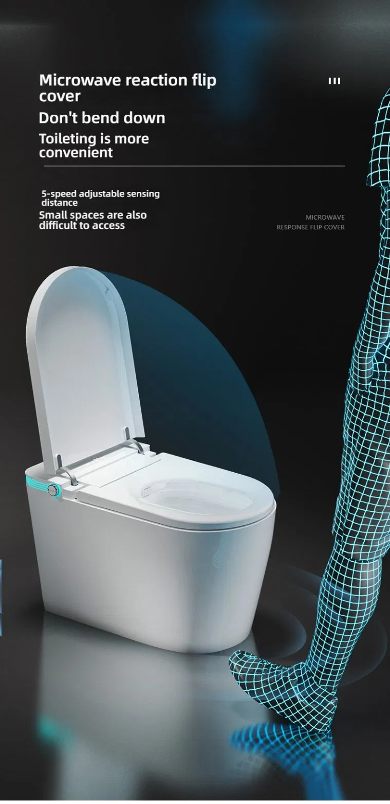 Luxury Smart Intelligent Automatic Wc One Piece Toilet