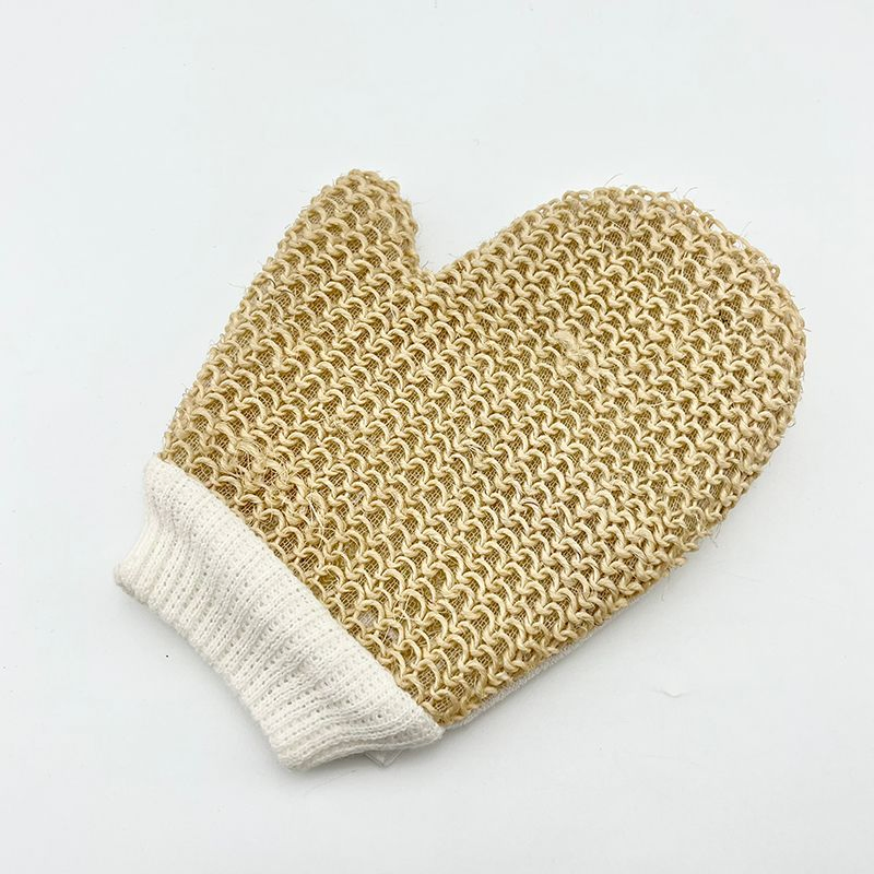 Hotel Eco Friendly Biodegradable Back Cleaning Cotton Bath Scrubber for Dead Skin Removal