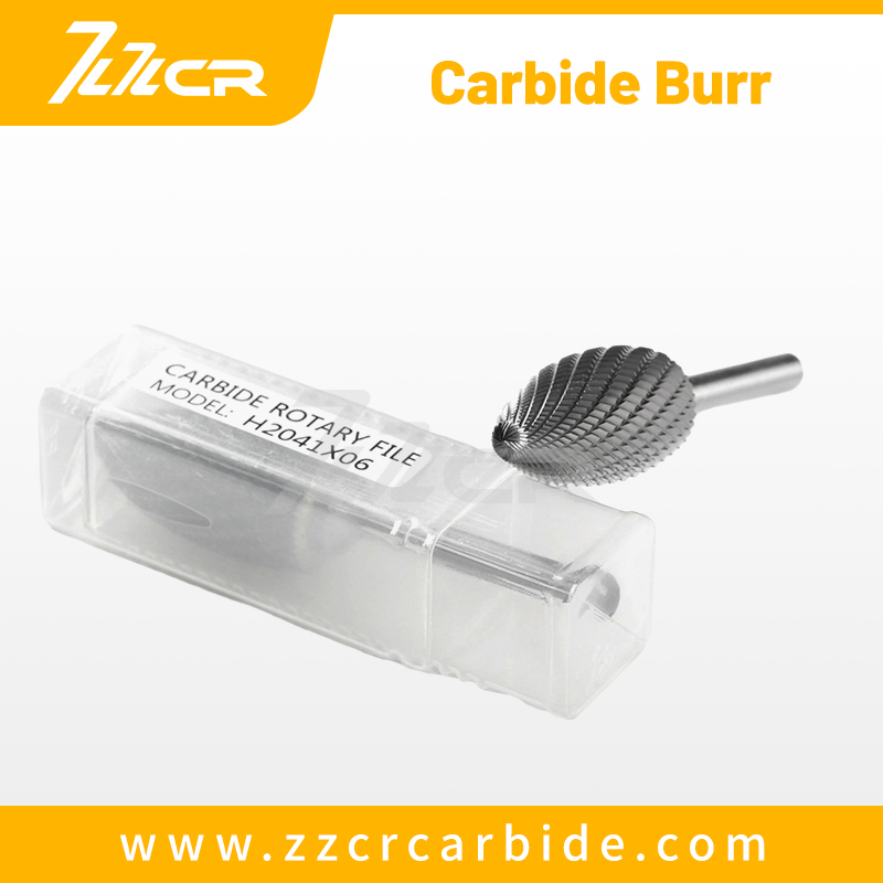 Zzcr Wholesale Elliptical Cylinder / Oval /Tree Carbide Burrs for Machining Stainless Steel