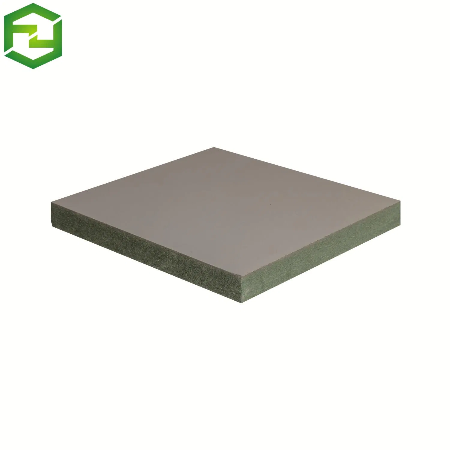 E2 Grade Laminated Moisture Proof Green Core MDF for Cabinet