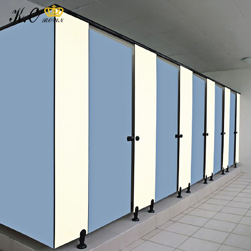 Durable Waterproof Commercial Bathroom Toilet Cubicle Partitions
