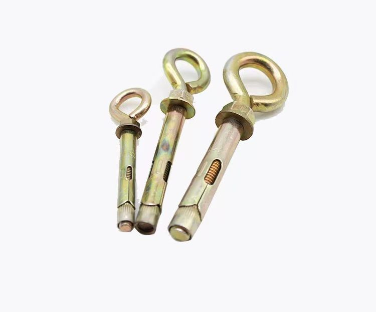 5/8*12" Sheep Hook Eye Expansion Bolt for Fastening Bolt and Hardware Fastener Nut Bolt Stainless Steel Through Bolt Two Head Bolt Steel Screw Bolt Nut Bolt