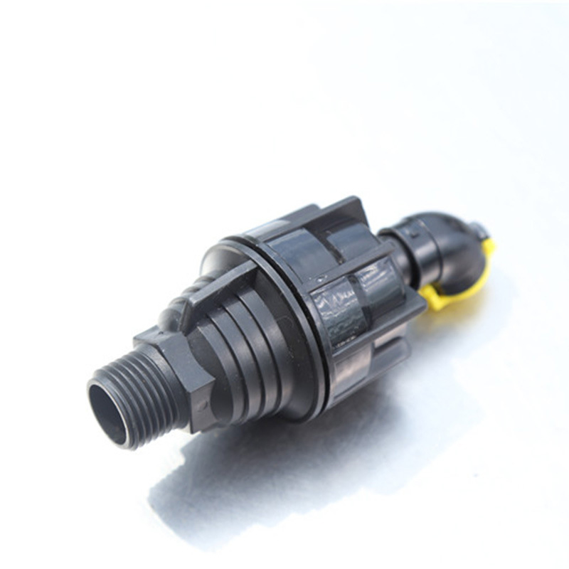 Black Irrigation Garden Flowers Plastic Rotary Lawn Sprinkler