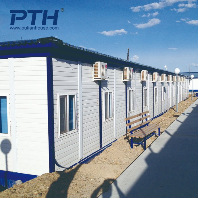 Low Cost Prefabricated Container House for Living House/Dorm/Hotel/Kitchen