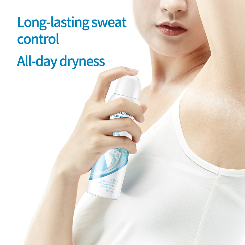 Zaomi Body Care Invisible Dry Spray 72-Hour Sweat and Odor Protecting Sakura Fragrance Antiperspirant Body Spray
