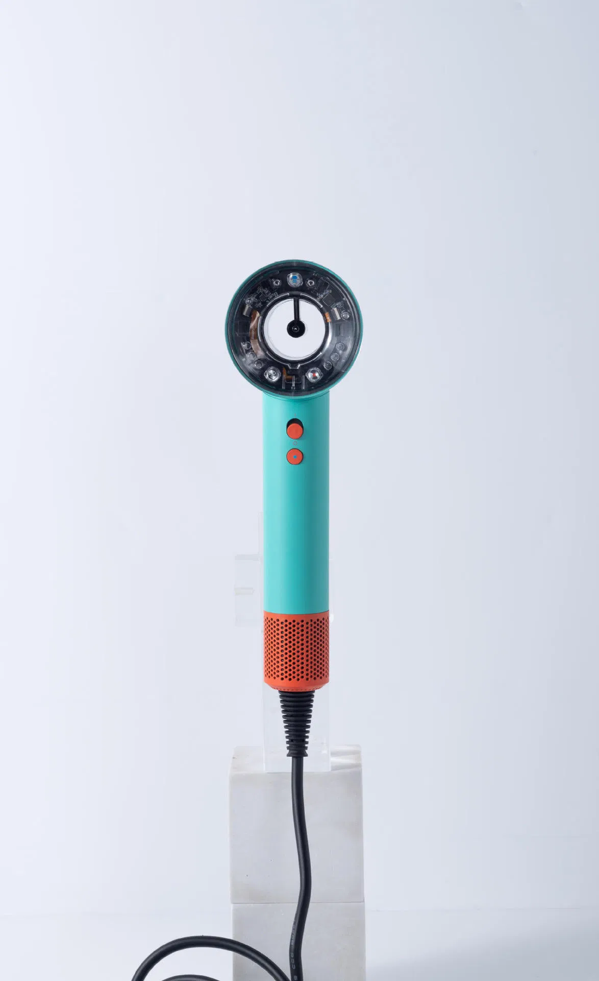 Bladeless Negative Ion Hair Dryer 110, 000 Revolutions Per Minute, 1600 Watts, No Hair Damage, Intelligent Sensor DC