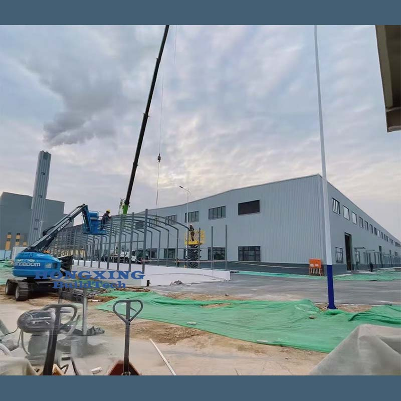 Durable Prefabricated Steel Structure for Waste Treatment Solutions|Quick-Install Metal Plant for Waste Management Systems Plant
