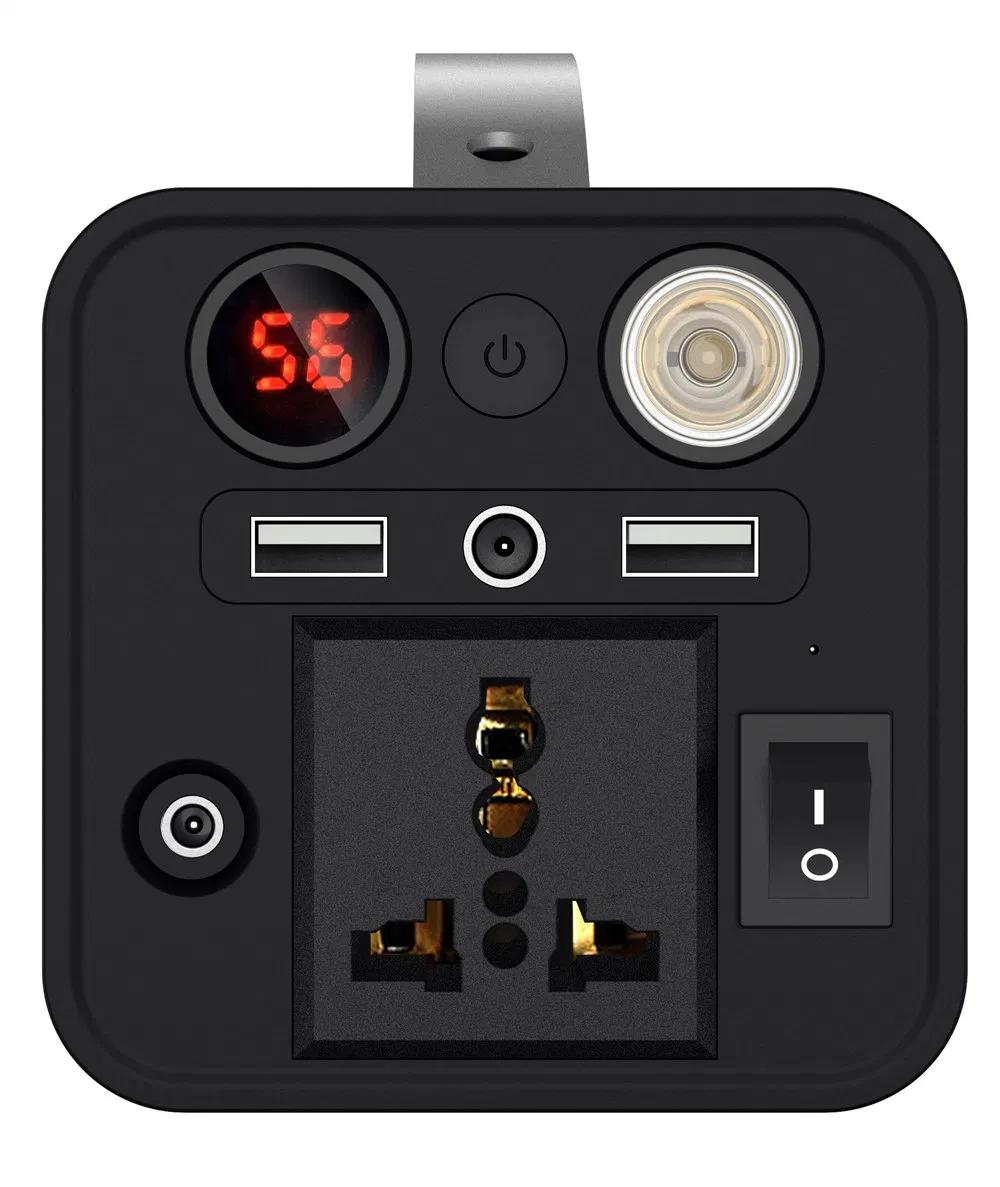 Portable Power Station 45000mAh Power Bank 180wh Camping Solar Generator AC 220V for Outdoors Camping Travel Hunting