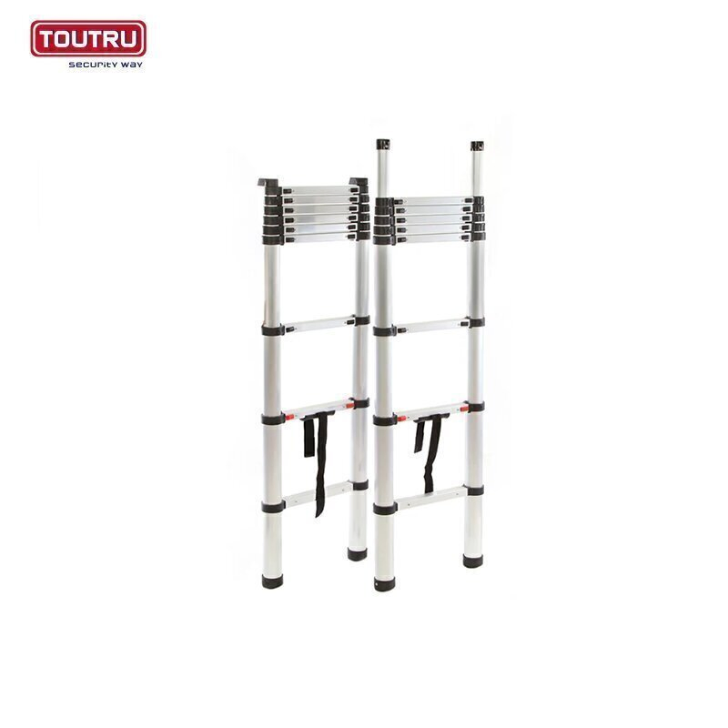 Industrial Telescopic Aluminum Ladder Heavy Duty Stand System