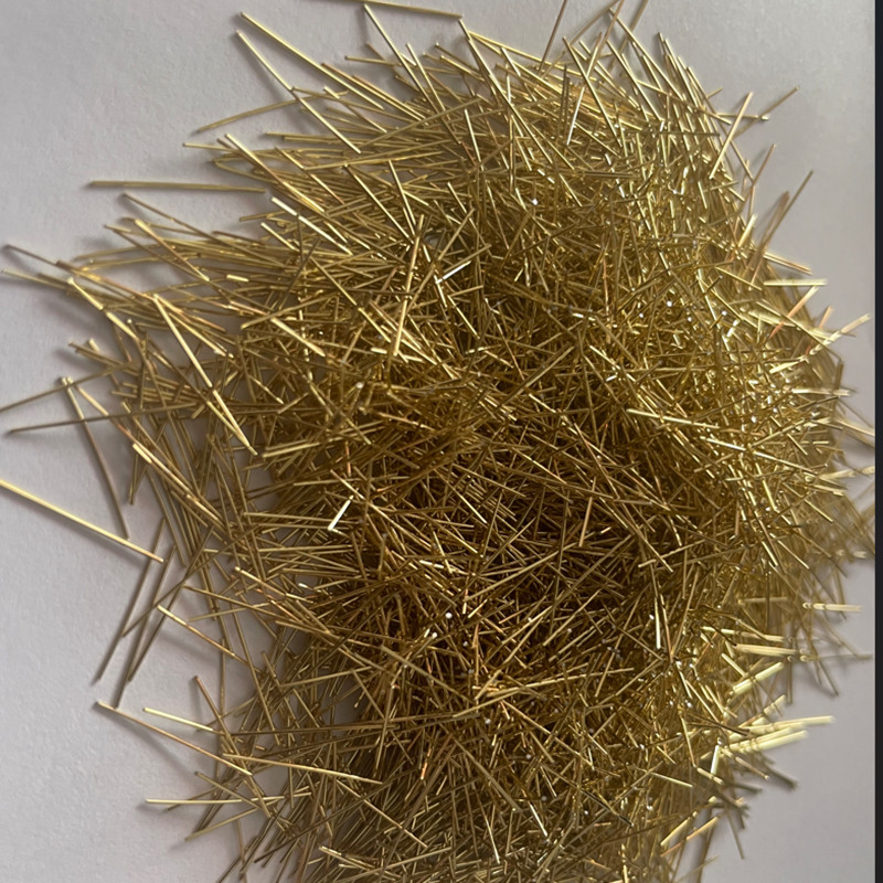 Micro Copper Coated Steel Fiber Copper Steel Fiber for Reinforcement Concrete