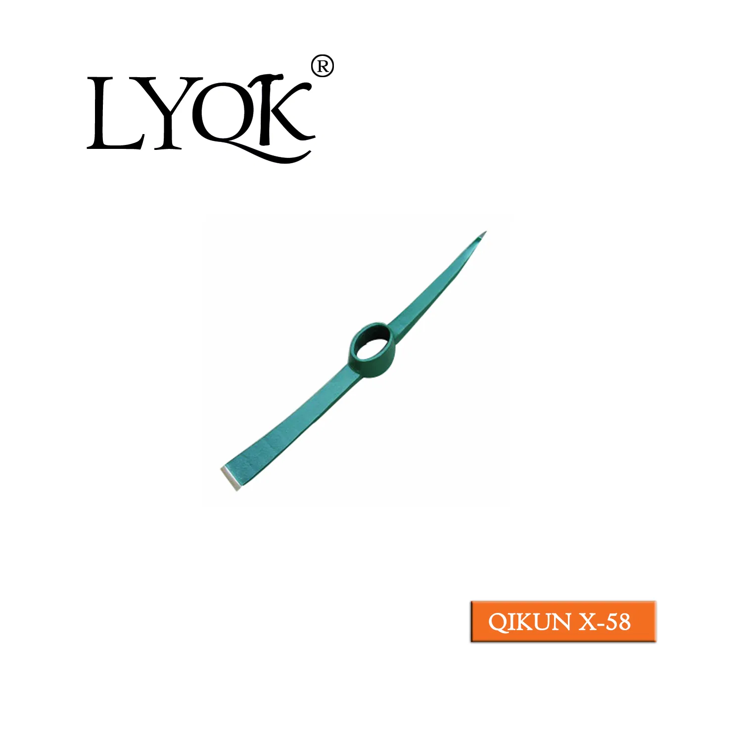X-55 High Quality Rail Steel 65mn Agriculture Farm Garden Hardware Hand Tools Pick Head Mattock Pickaxe
