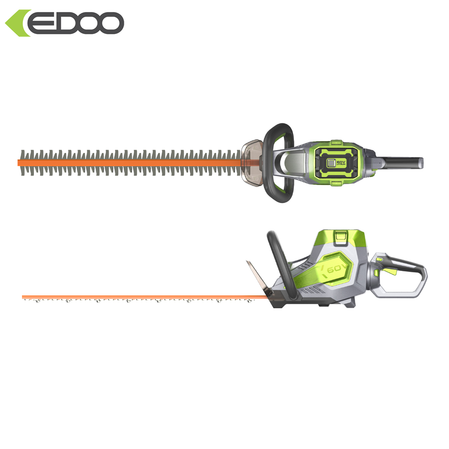 60V 500W Samsung Cell Battery Outer Rotor Hedge Trimmer for Garden Cleaning