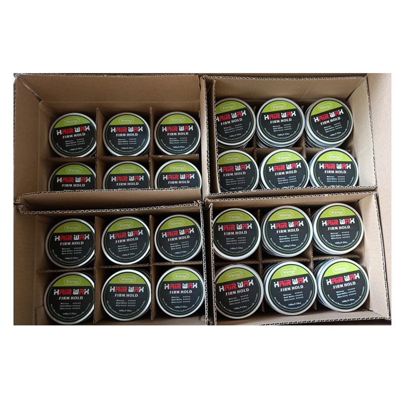 Factory Best Selling Wholesale Natural Formula Moisturizing Feature Firmly Hold Long Lasting Fragrant Private Label Hair Wax