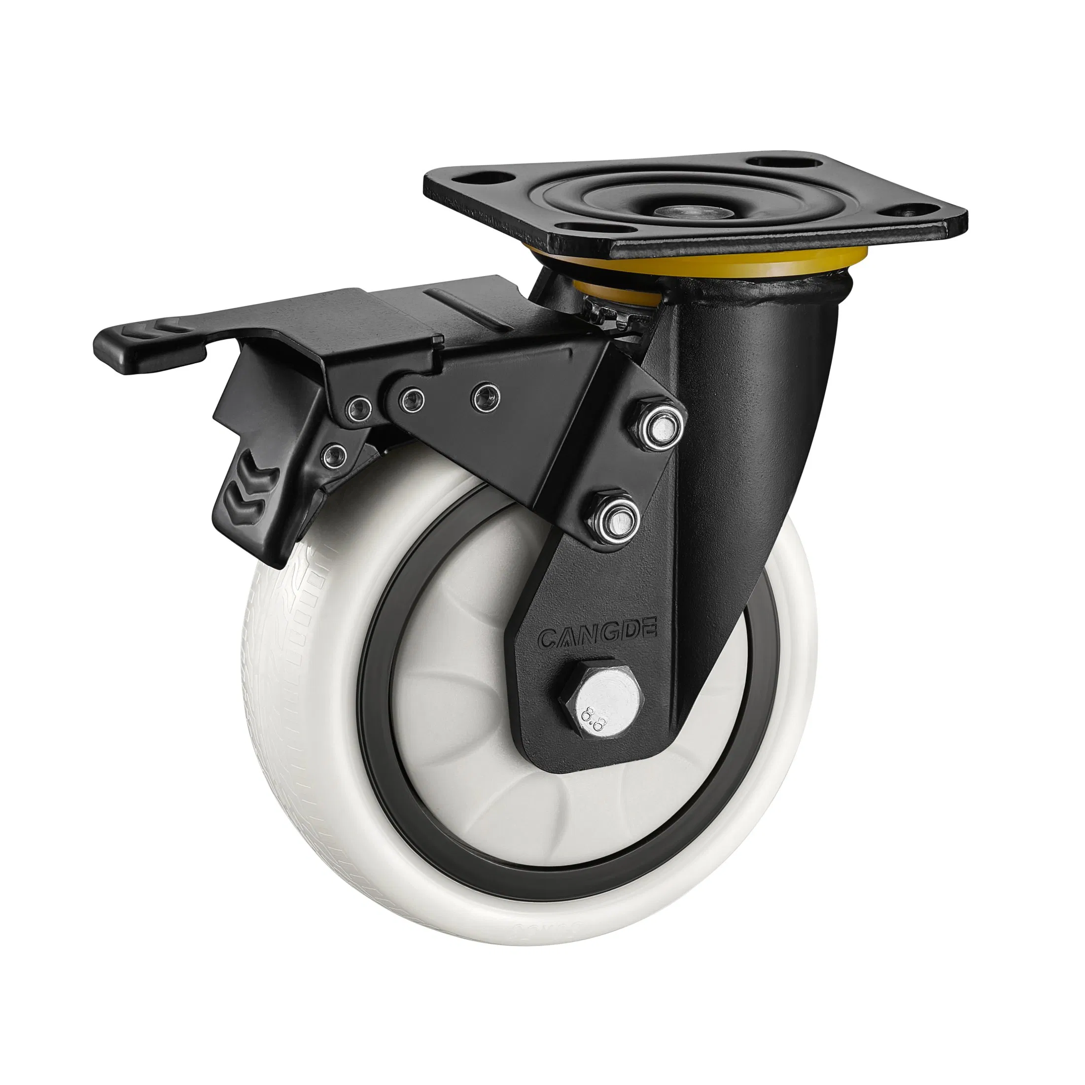 4 5 6 8 Industrial Heavy Duty PP/Nylon Caster Trolley Wheels Castors Caster Wheel