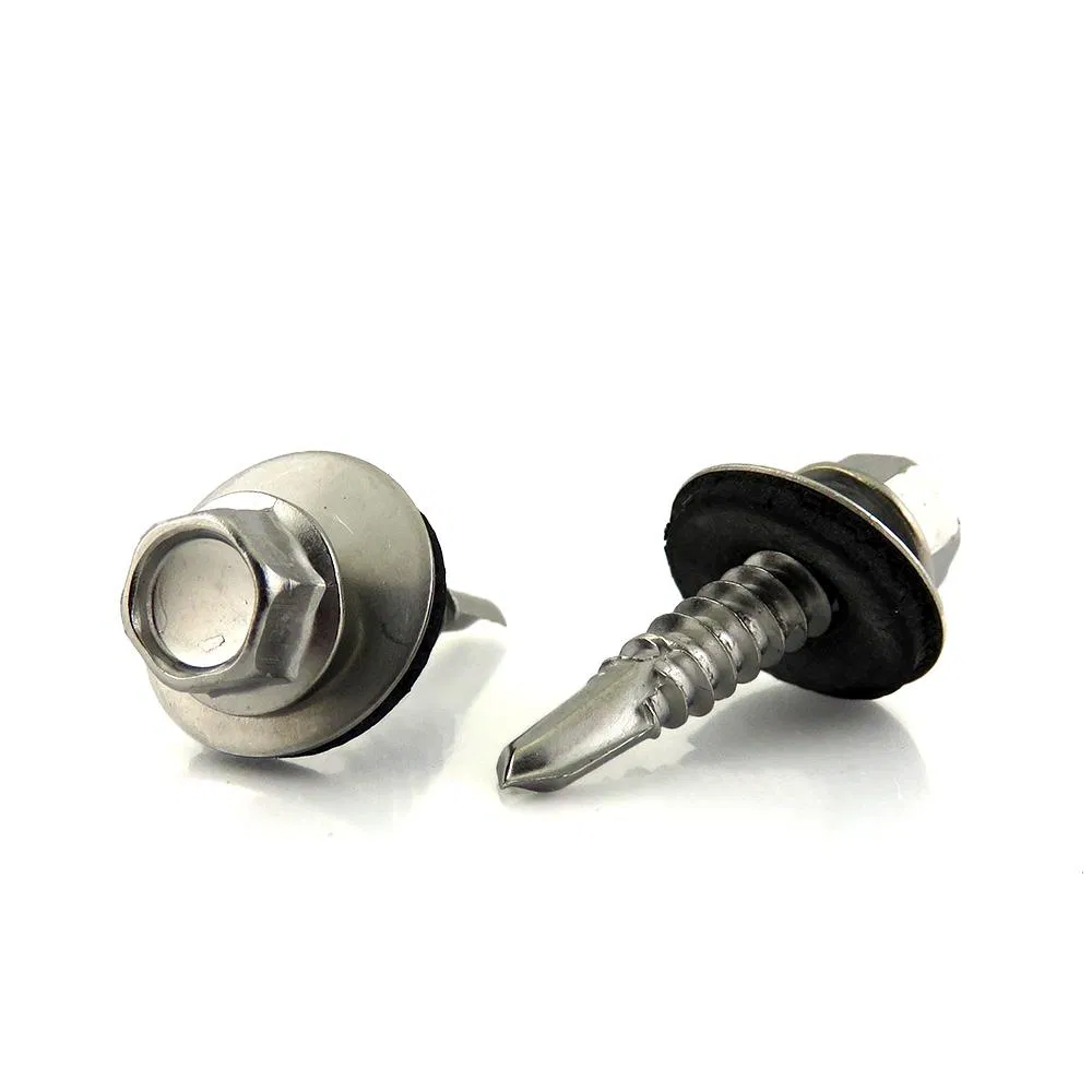 Galvanized Hex Flange Head Self Drilling Screws for Sheet Metal