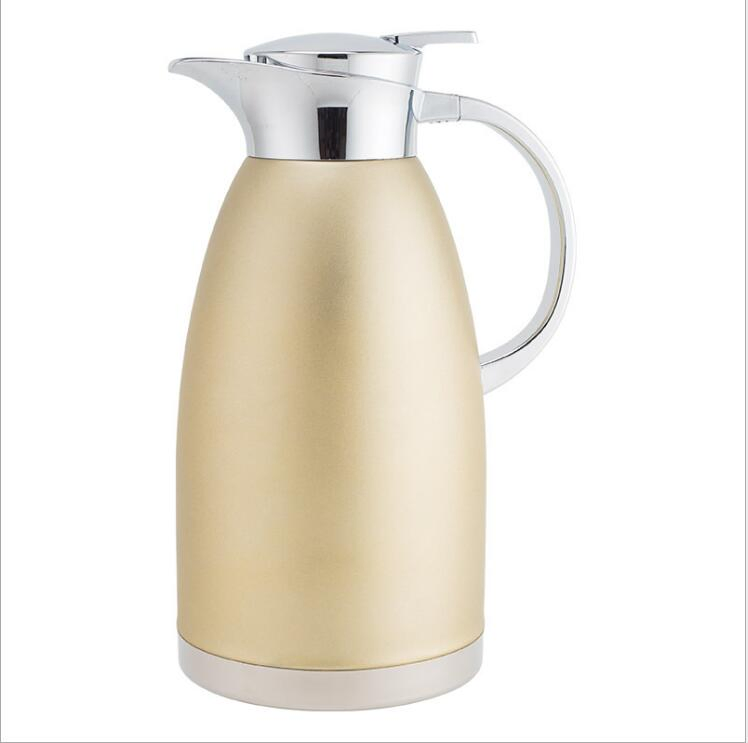 Hot Water Coffee Tea High Quality Double Wall Stainless Steel Matte Vacuum Flask Kettle