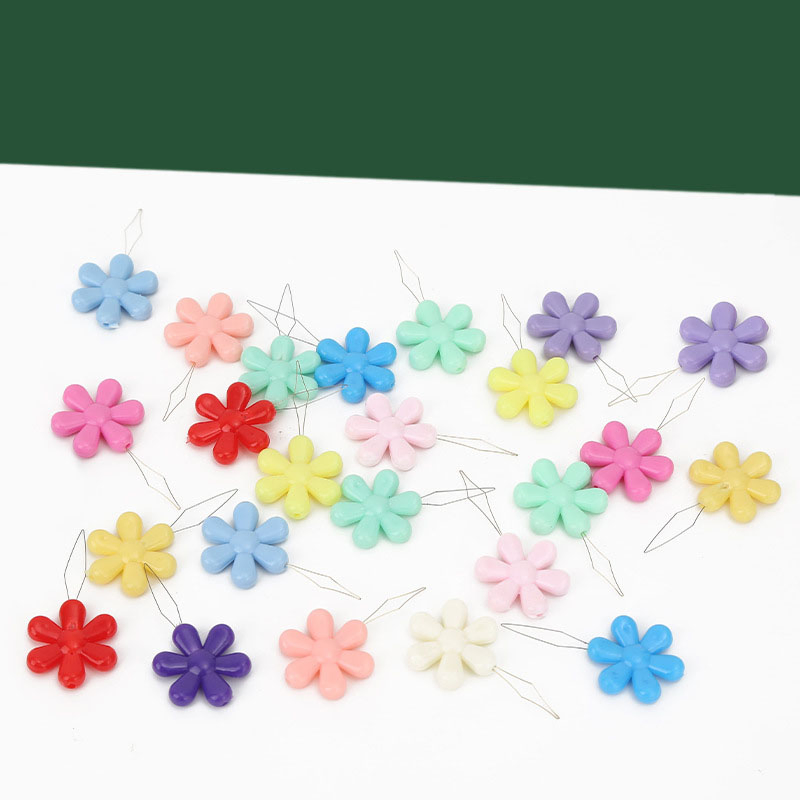 Plum Shape Plastic Needle Threader Sewing Accessories