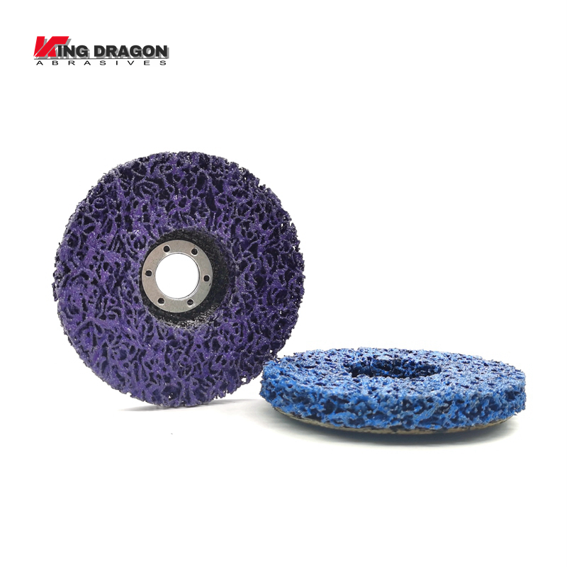Abrasive Disc Poly Stripping Wheel 4.5 Inch 115mm Premium Silicon Carbide T27 Anti-Clogging for Deld Points Weld Seams