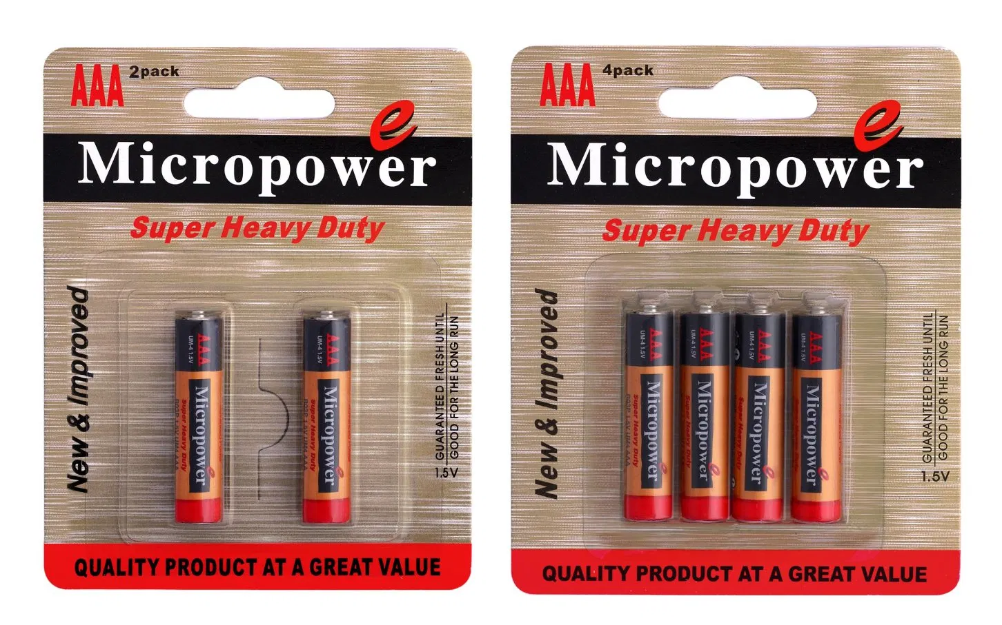 Батарейки AAA R03 1.5V Heavy Duty (упаковка)