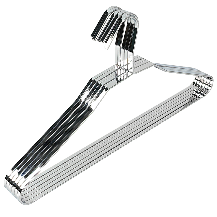 Wire Steel Coat Suit Hanger Shirt Cloth Rack Metal Iron Clothes Hanger