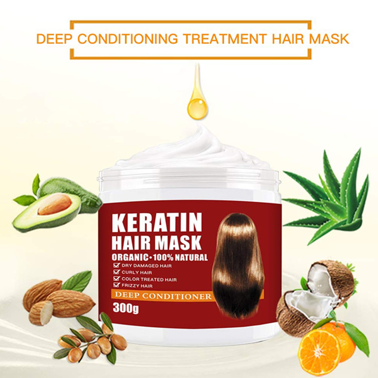 Advanced Formula Argan Oil Conditioner Keratin Hair & Scalp Treatment Mask