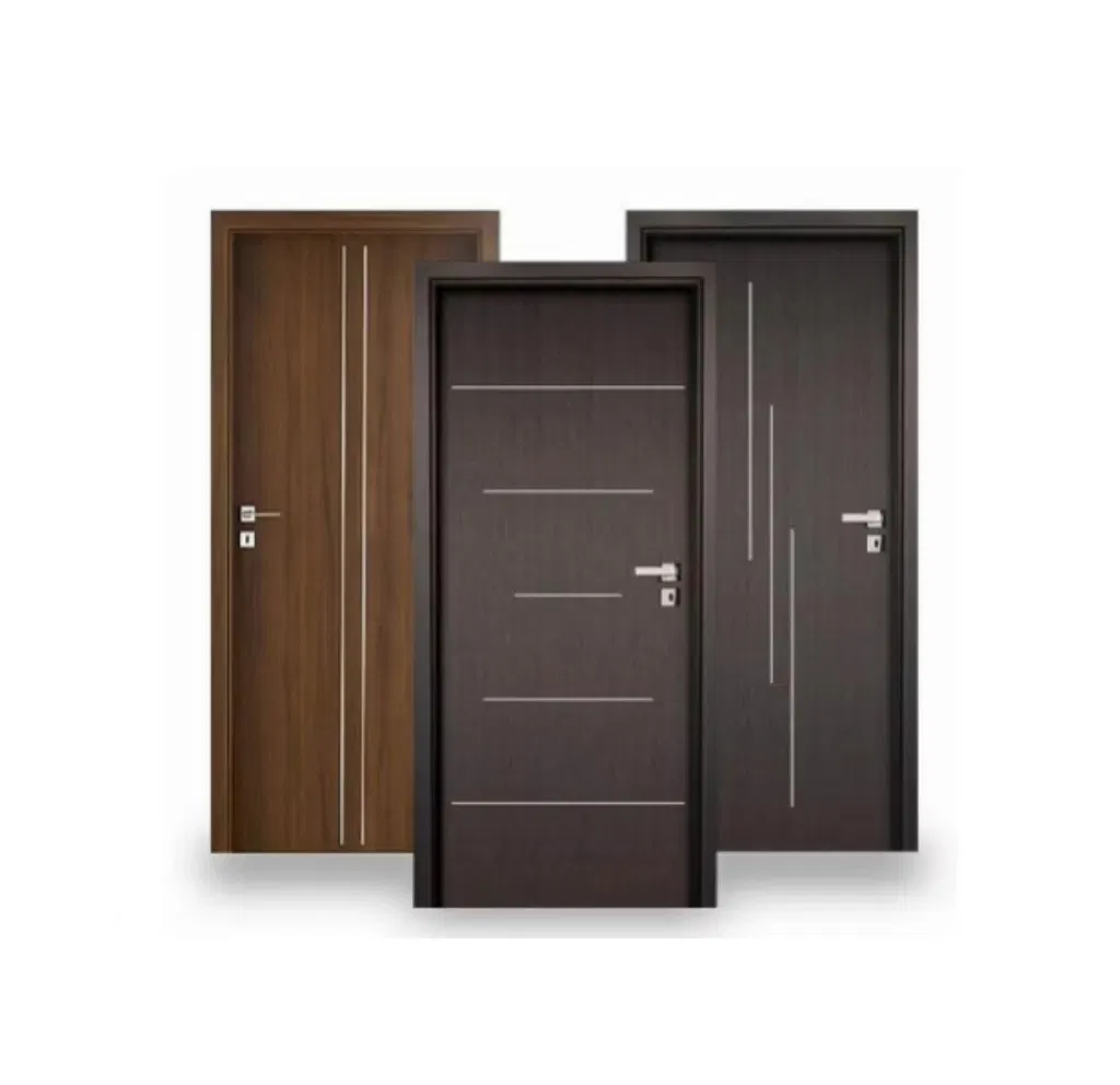 Wood Plastic Composite Door Wooden Panel WPC Door