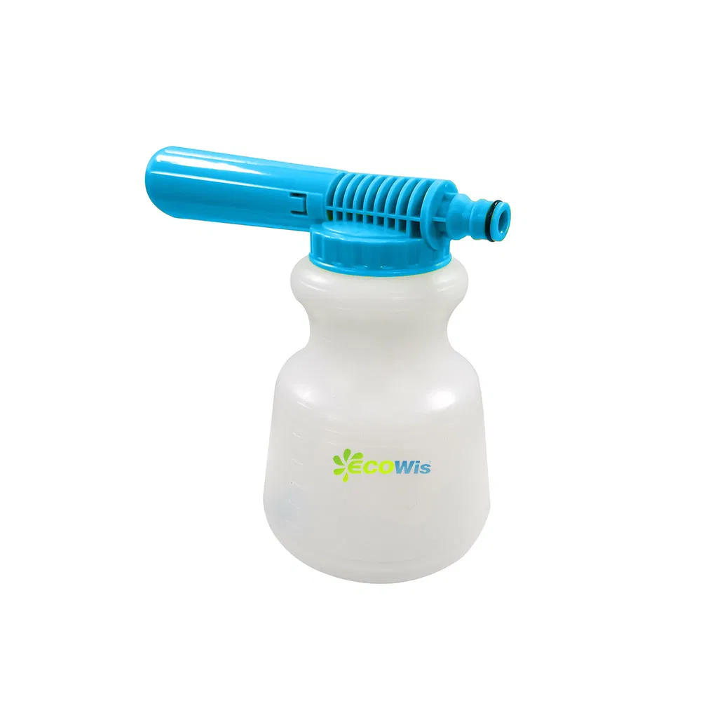 Car Care New Design 1L Capacity Cleaning Water Foam Cannon Brass Connecting Vehicle Washing Snow Foam Gun