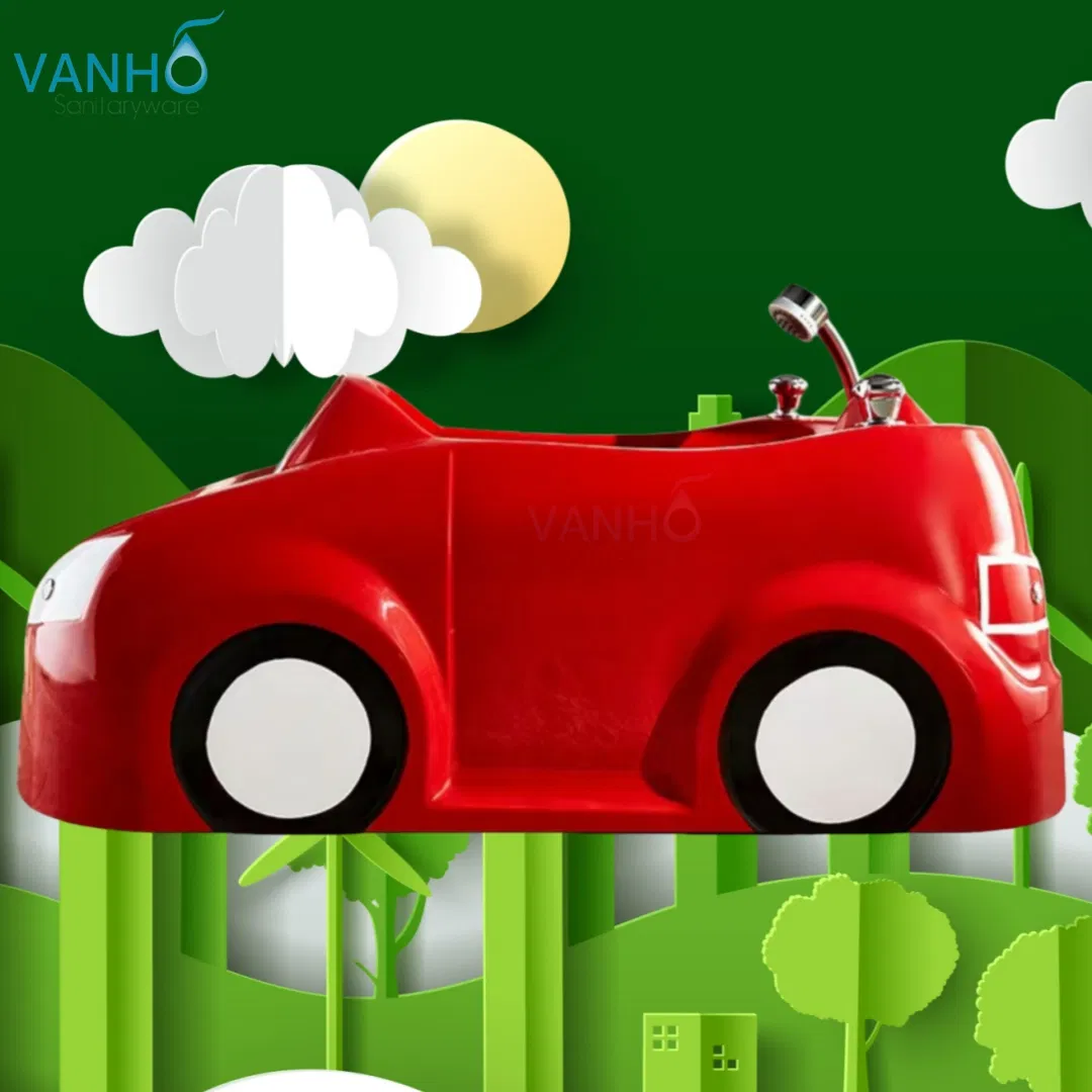 Детская ванночка в виде машинки для малышей