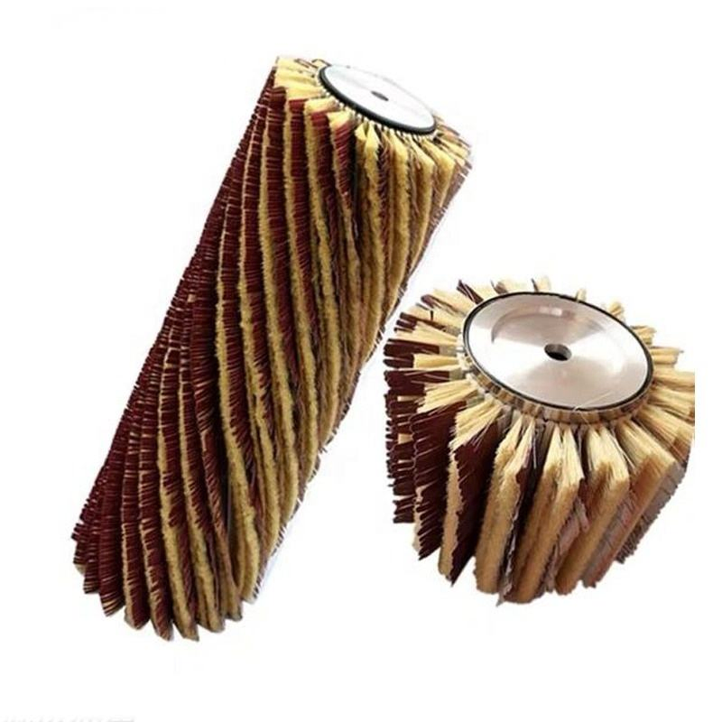 Sisal Sandpaper Polishing Roller Brush Wooden Furniture Polishing Brush Wood Polishing Sandpaper Sisal Brush Sisal Sandpaper Roller Sander Polishing Wheel