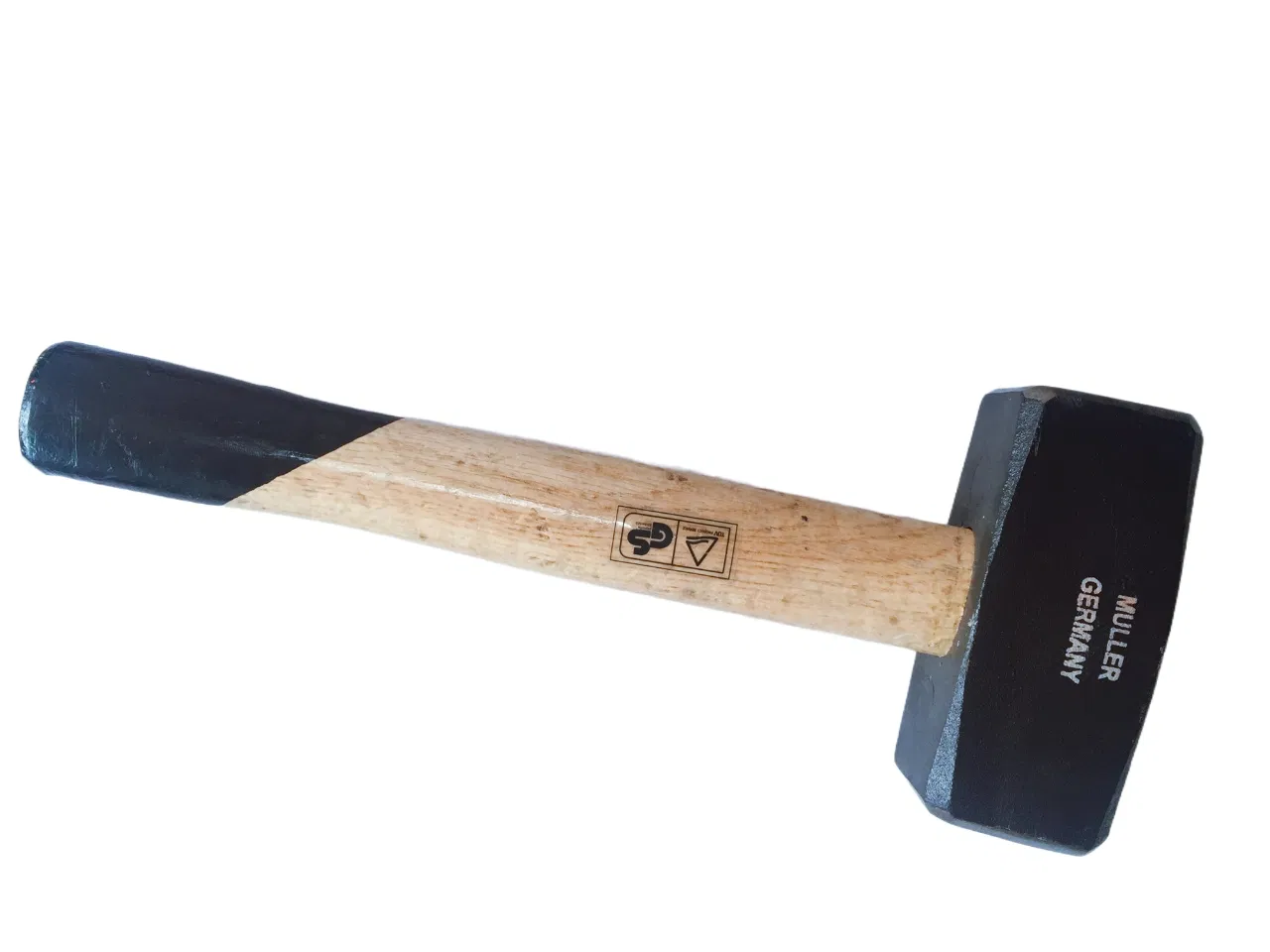 Heavy Duty Wood Handle Stoning Stone Hammer with Spraying Plastic