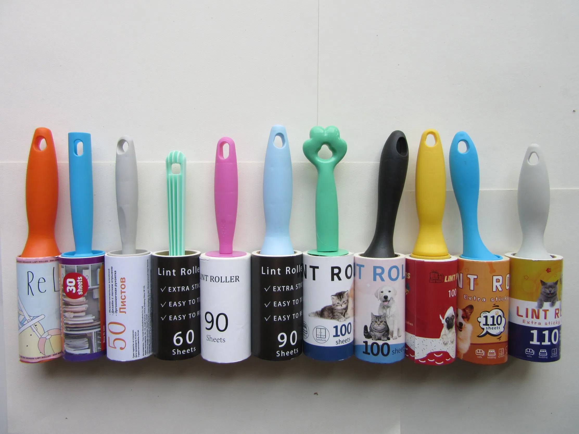 Manufacturer Supply Pet Hair Lint Remover Roller Reusable Cat and Dog Hair