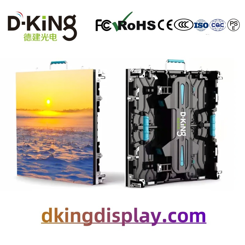 High Refresh Rate Suitable for Outdoor Use, P3.91mm LED Screen, IP65 Waterproof, Rental Screen, Easy Installation.